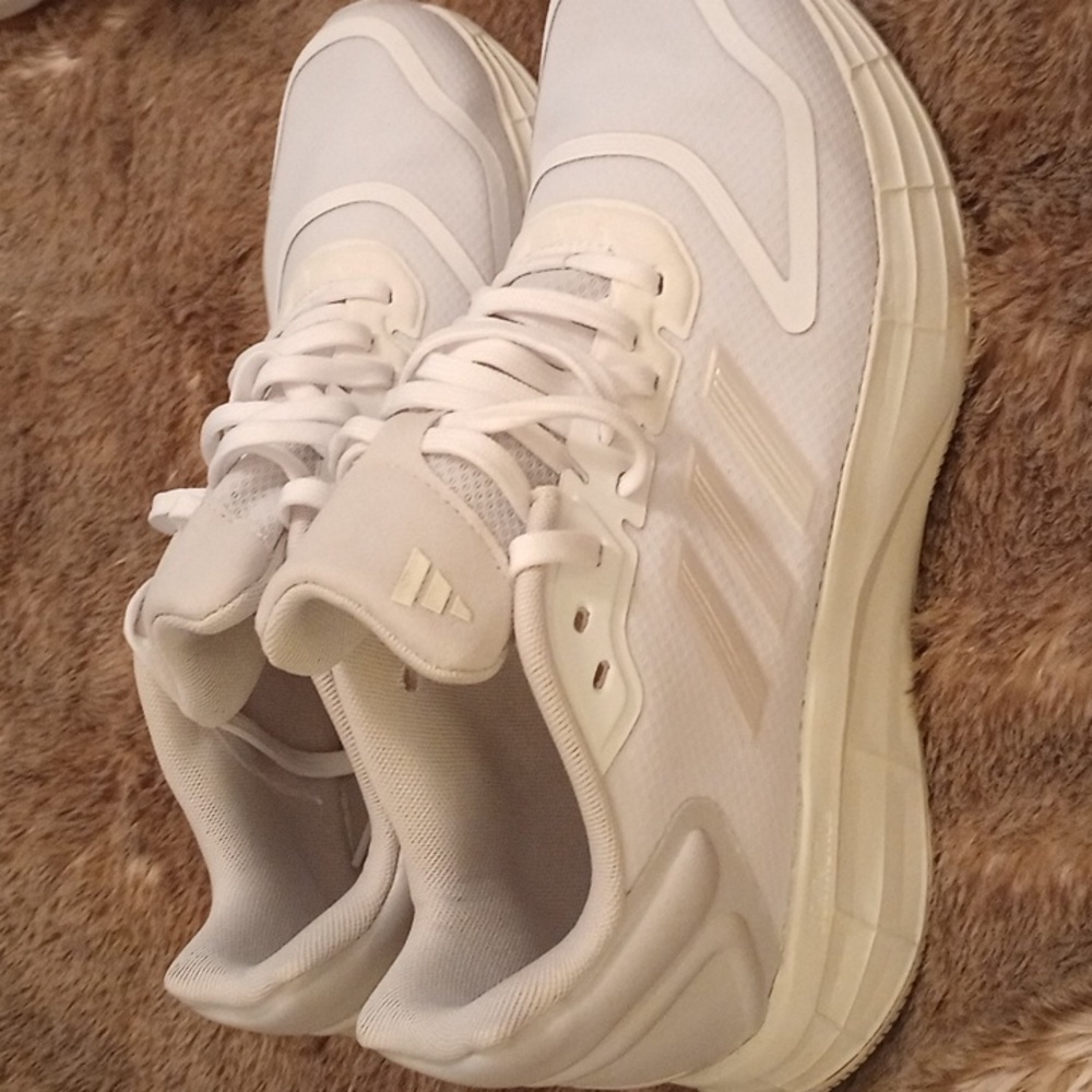 Adidas Classic White Athletic Shoes